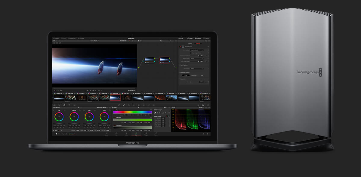 Blackmagic Design Final Cut Pro Egpu MacBook Pro 2020 13inch Touch