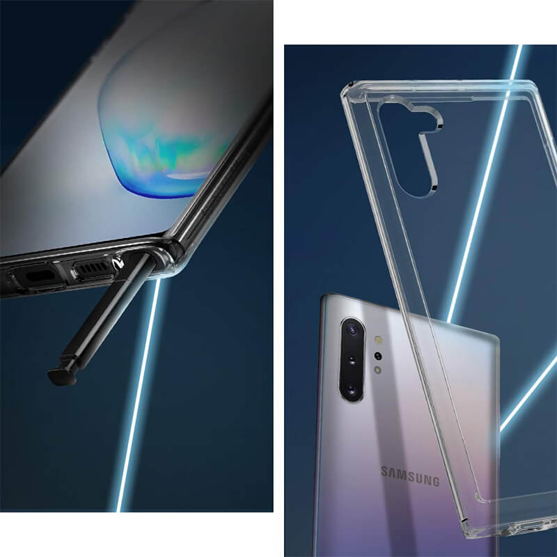 Galaxy Note 10 Plus Case Crystal Hybrid
