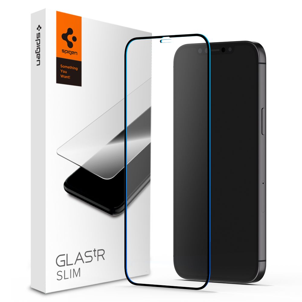 Spigen iPhone 13 Pro Mag Armor MagSafe MATTE Black Case + Tempered Glass  Spigen Glas.Tr Slim - Shop