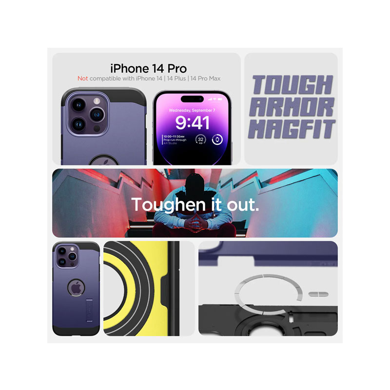 Tough Armor Case for iPhone 14 Pro  (MagFit)