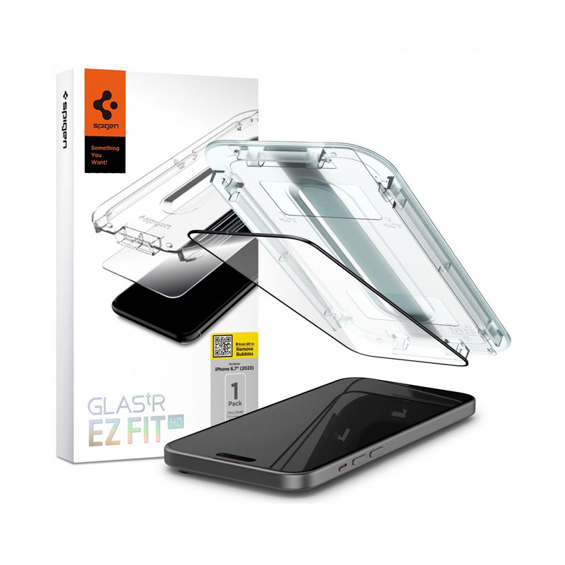 Glas tR EZ Fit HD Screen Protector for iPhone 15 Pro